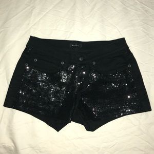 Hot shorts with sequins from Bebe with stretch